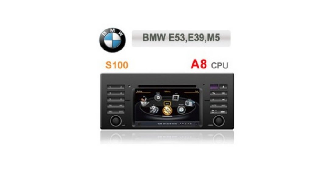 Dvd Gps Auto Navigatie Dedicata BMW E38 E39 E53 NAVD c082