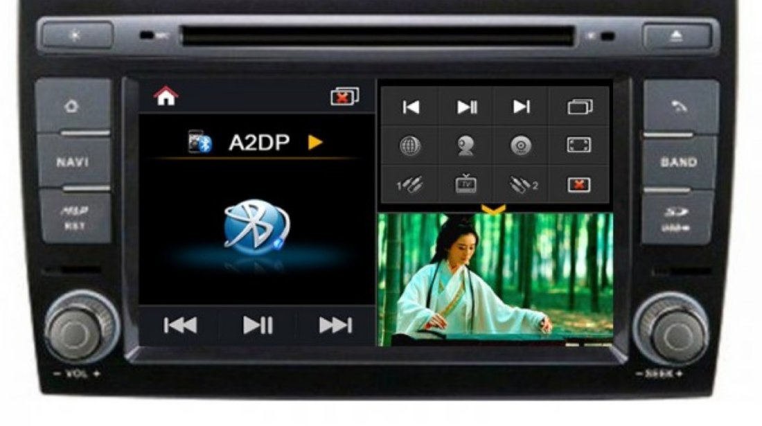 Dvd Gps Auto Navigatie Dedicata Fiat Bravo NAVD C250