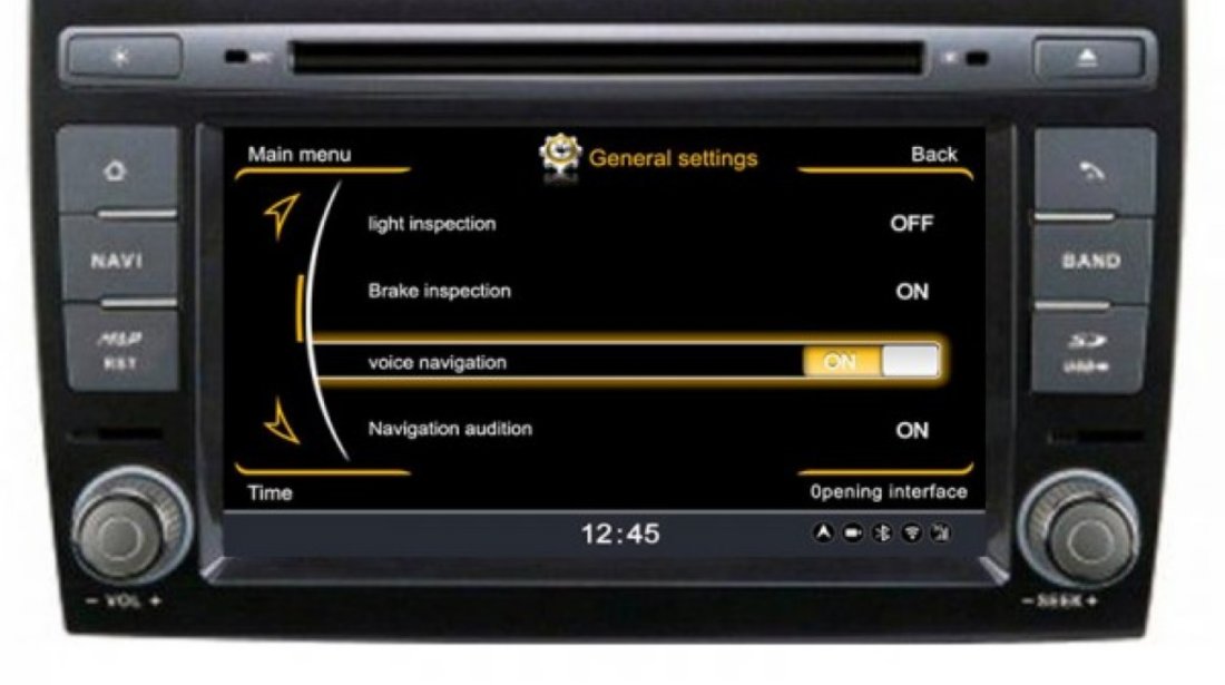 Dvd Gps Auto Navigatie Dedicata Fiat Bravo NAVD C250