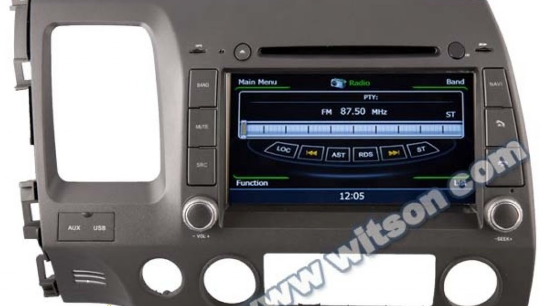 Dvd Gps Auto Navigatie Dedicata Honda Civic Sedan Navd C044 PLATFORMA S100 GPS TV DVR CARKIT