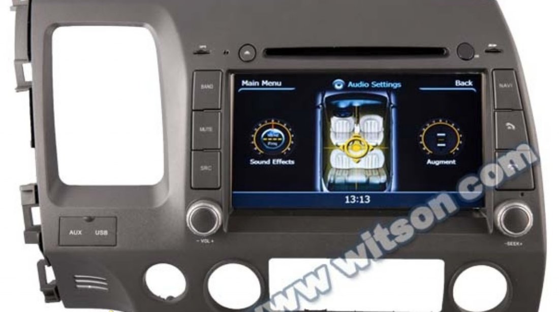 Dvd Gps Auto Navigatie Dedicata Honda Civic Sedan Navd C044 PLATFORMA S100 GPS TV DVR CARKIT