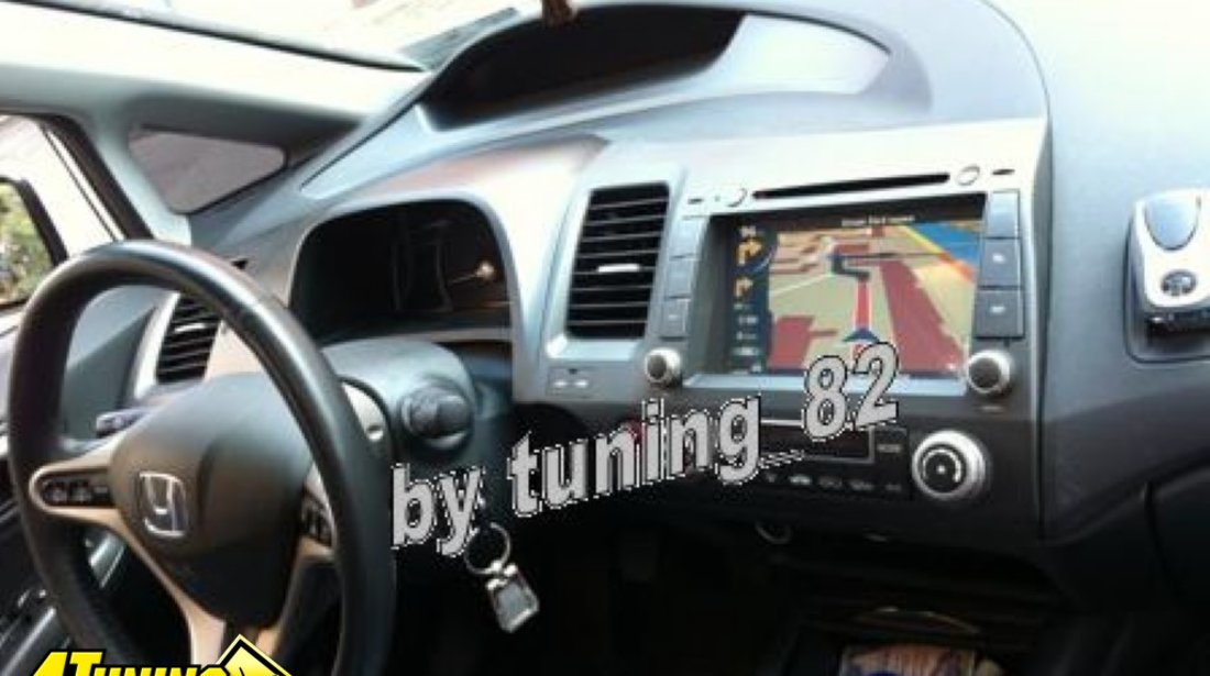 Dvd Gps Auto Navigatie Dedicata Honda Civic Sedan Navd C044 PLATFORMA S100 GPS TV DVR CARKIT