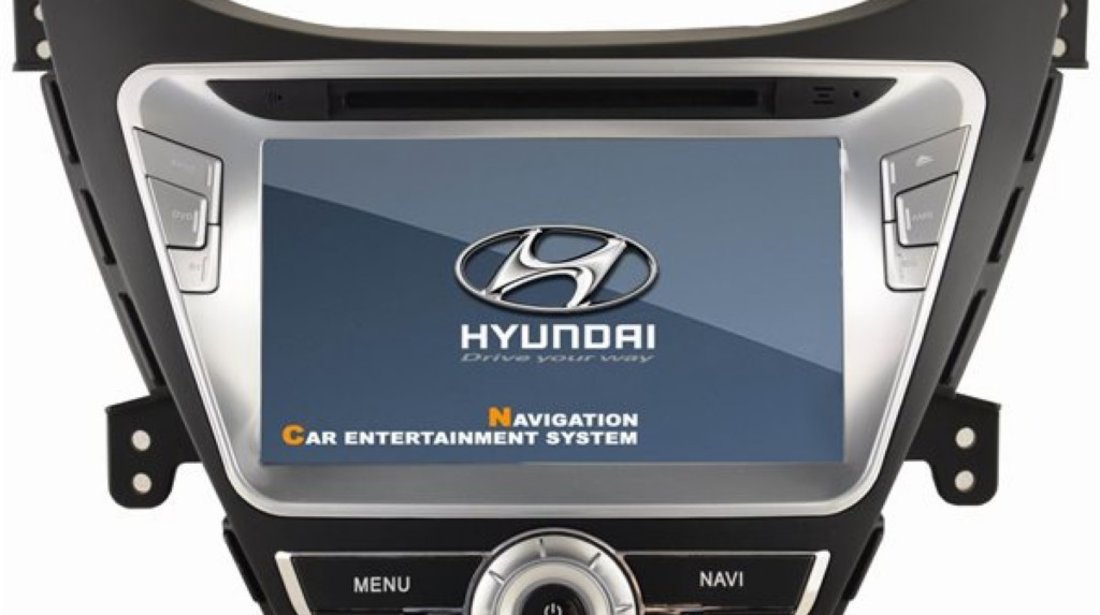 Dvd Gps Auto Navigatie Dedicata Hyundai Elantra 2011 NAVD 8992