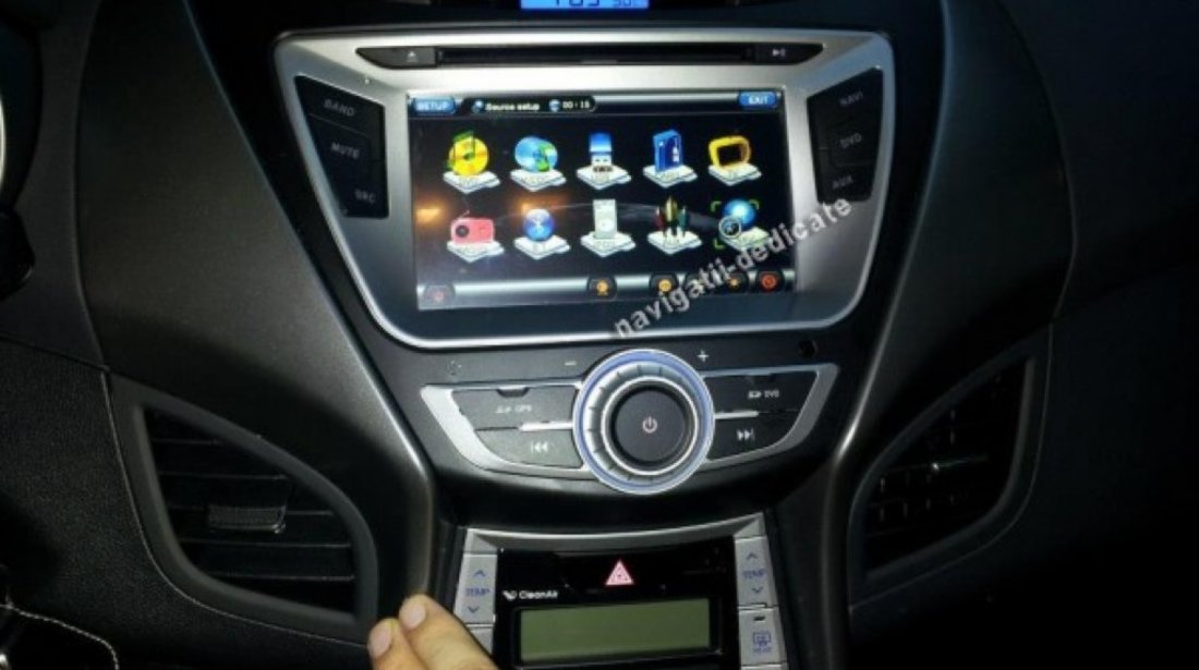 Dvd Gps Auto Navigatie Dedicata Hyundai Elantra 2011 NAVD 8992