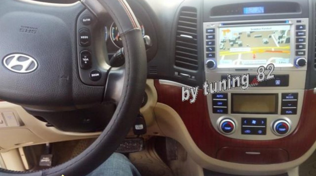 Dvd Gps Auto Navigatie Dedicata Hyundai Santa Fe Carkit Ipod Tv Navd D8268y