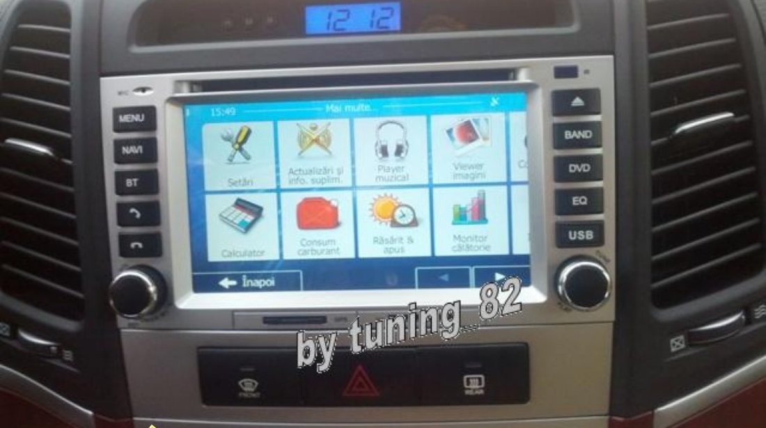 Dvd Gps Auto Navigatie Dedicata Hyundai Santa Fe Carkit Ipod Tv Navd D8268y