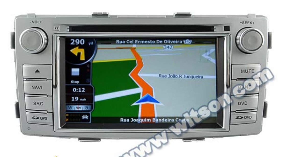 Dvd Gps Auto Navigatie Dedicata Toyota Hilux 2012 Navd C143 Platforma S100 Dual Core Dvd Gps Carkit