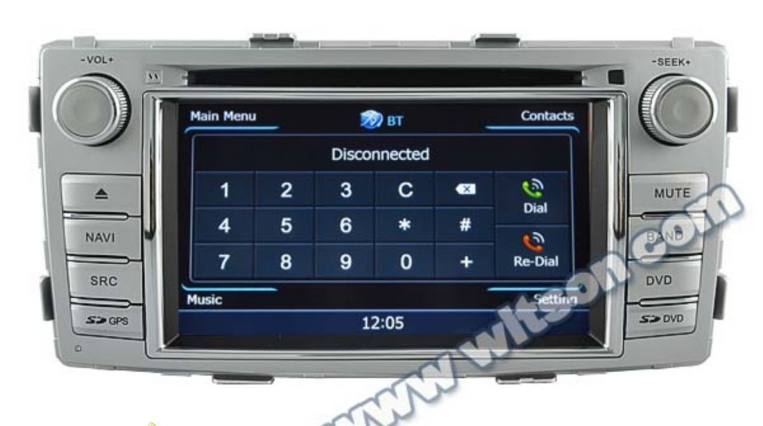 Dvd Gps Auto Navigatie Dedicata Toyota Hilux 2012 Navd C143 Platforma S100 Dual Core Dvd Gps Carkit