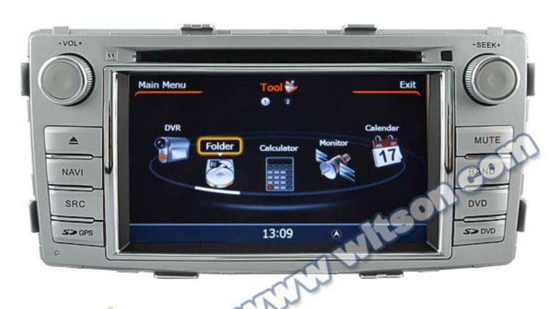 Dvd Gps Auto Navigatie Dedicata Toyota Hilux 2012 Navd C143 Platforma S100 Dual Core Dvd Gps Carkit