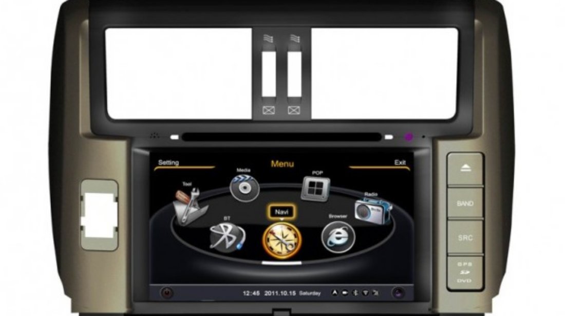 Dvd Gps Auto Navigatie Dedicata Toyota Land Cruiser 2012 NAVD c065