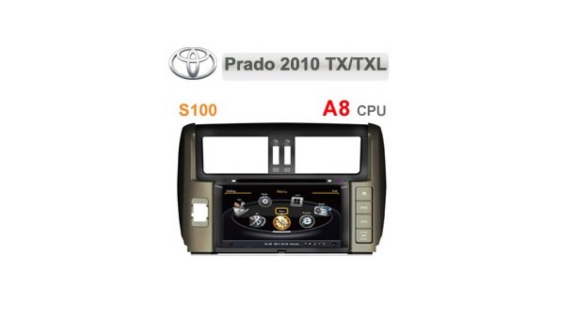 Dvd Gps Auto Navigatie Dedicata Toyota Land Cruiser 2012 NAVD c065