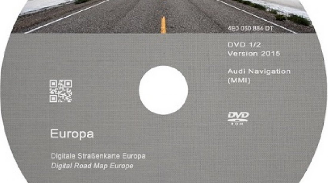 Dvd harta Navigatie Audi Mmi High A3 A4 A5 A6 A7 Q5 Q7 Tt R8 2015