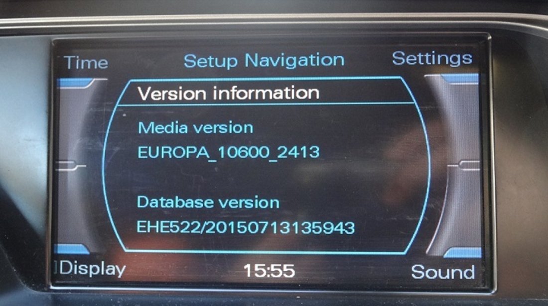 DVD harta navigatie AUDI MMI HIGH A4 A5 A6 A8 2018 Romania Europa harti detaliate