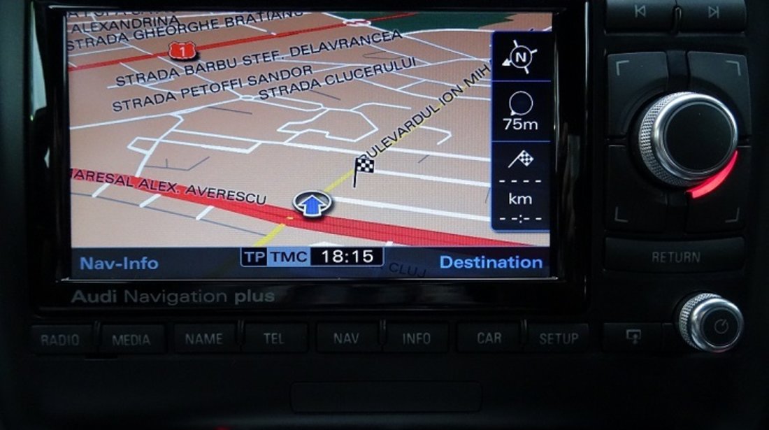 Dvd Harta Navigatie Audi Rns E 2018 Romania Detaliata