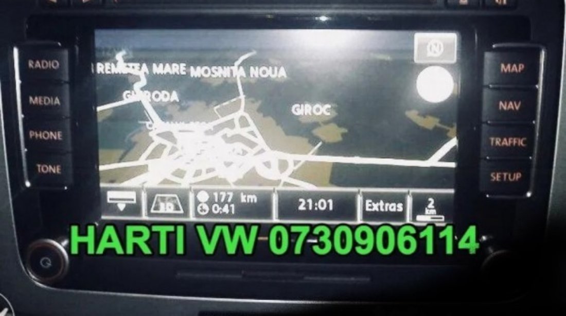 DVD Harti Navigatie VW RNS315 310 510 GOLF PASSAT TIGUAN Touareg 2020