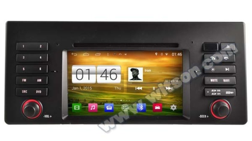 DVD NAVIGATIE ANDROID DEDICATA BMW X5 E53 RANGE ROVER VOGUE WITSON W2-M082 PLATFORMA S160 16GB