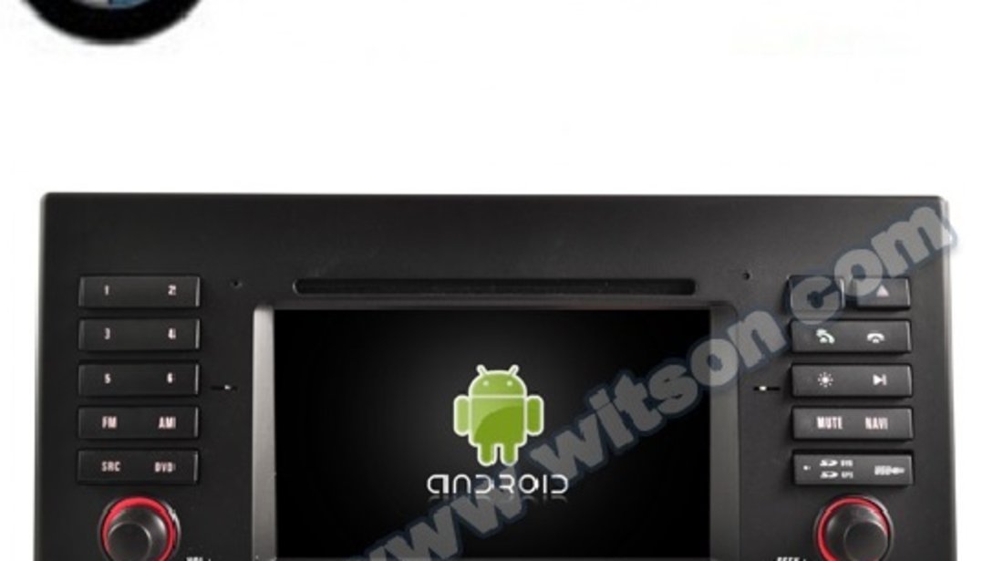 DVD NAVIGATIE ANDROID DEDICATA BMW X5 E53 SERIA 5 E39 SERIA 7 E38 WITSON W2-M082 PLATFORMA S160 16GB