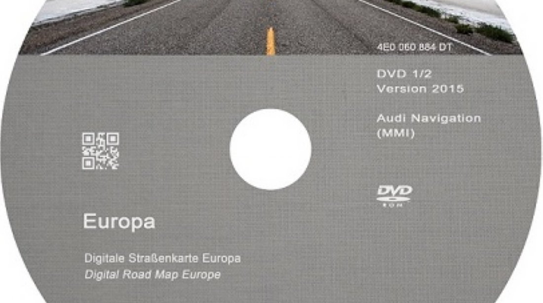 DVD NAVIGATIE Audi Mmi harti Europa Romania 2015 Audi MMI HIGH