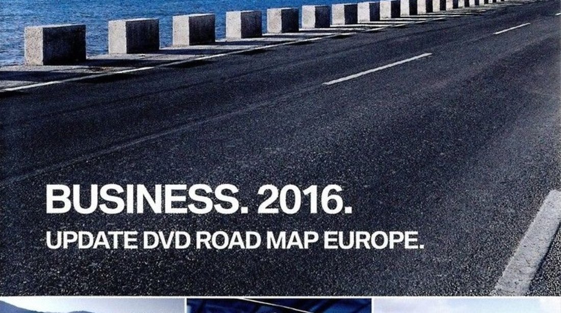 Dvd navigatie BMW Business Road Map Europe 2016 harta Romania