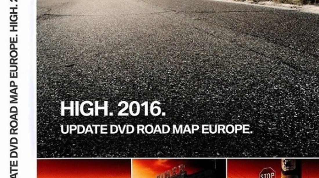 Dvd navigatie BMW HIGH Road Map Europe harta ROMANIA 2015 2016