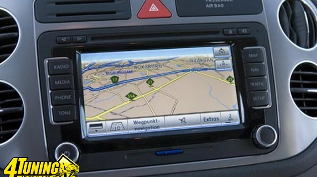 Dvd Navigatie Volkswagen Vw Tiguan Rns510 Editia 2017 V14 Dvd navigatie RNS510