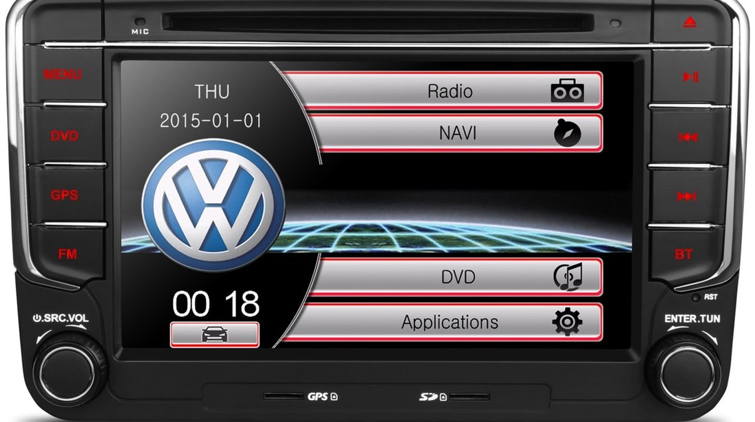 Dvd Navigatie VW Passat B6 B7 CC Golf 5 6 Jetta Skoda Octavia 2 Superb