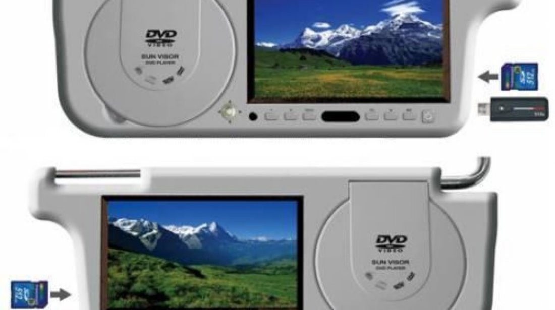 DVD PARASOLAR CU TV TUNER!!! 120 EURO!!!