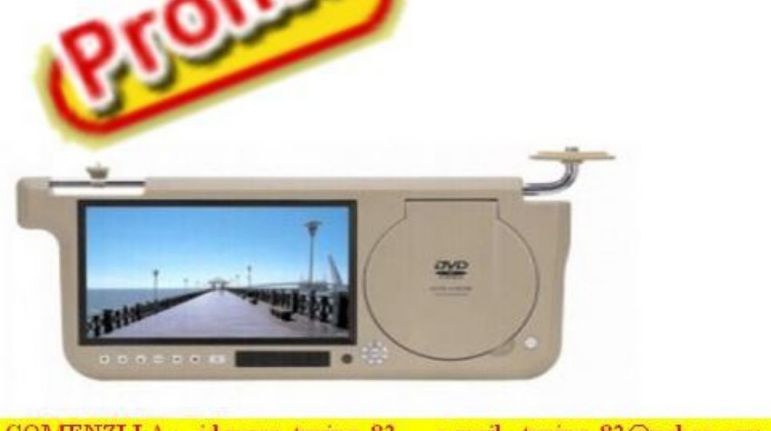 DVD PARASOLAR CU TV TUNER!!! 120 EURO!!!