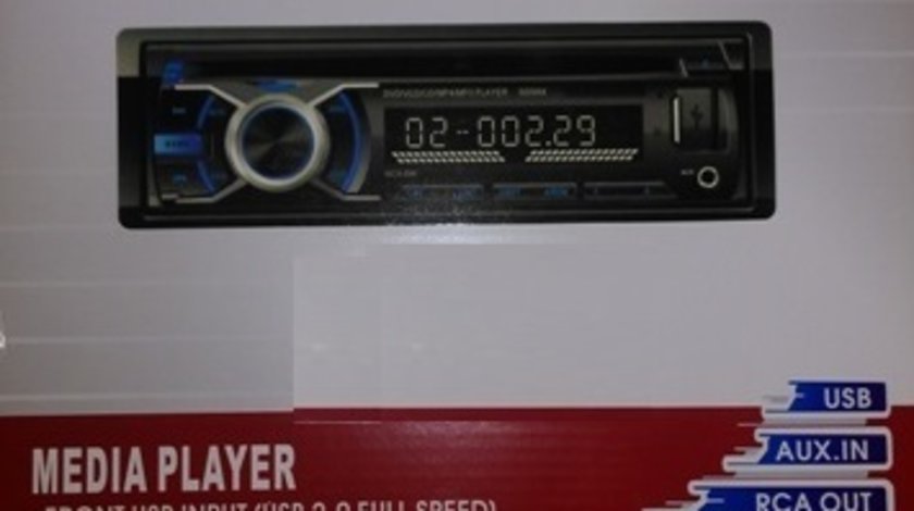 Dvd Player Auto 1DIN Universal Fata Detasabila DIVX 2 Iesiri Video Model MCX-896