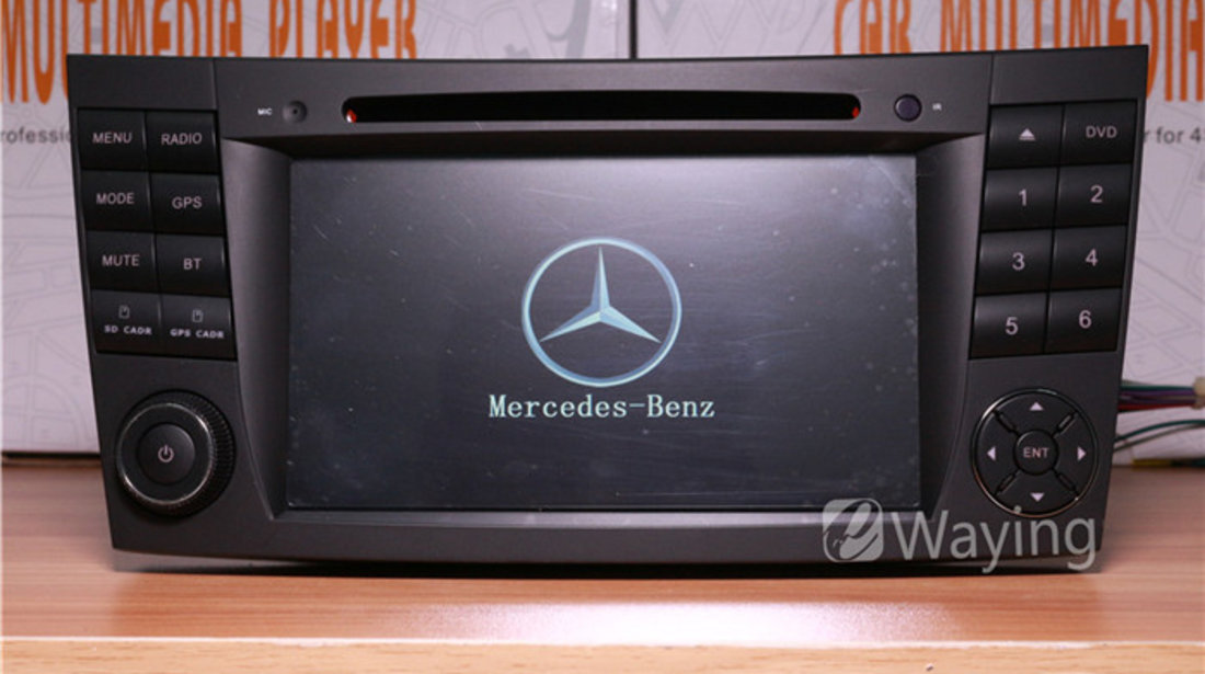 DVD PLAYER AUTO CU NAVIGATIE DEDICATA MERCEDES E CLASS W211 CLS W219 ANDROID EDOTEC G090