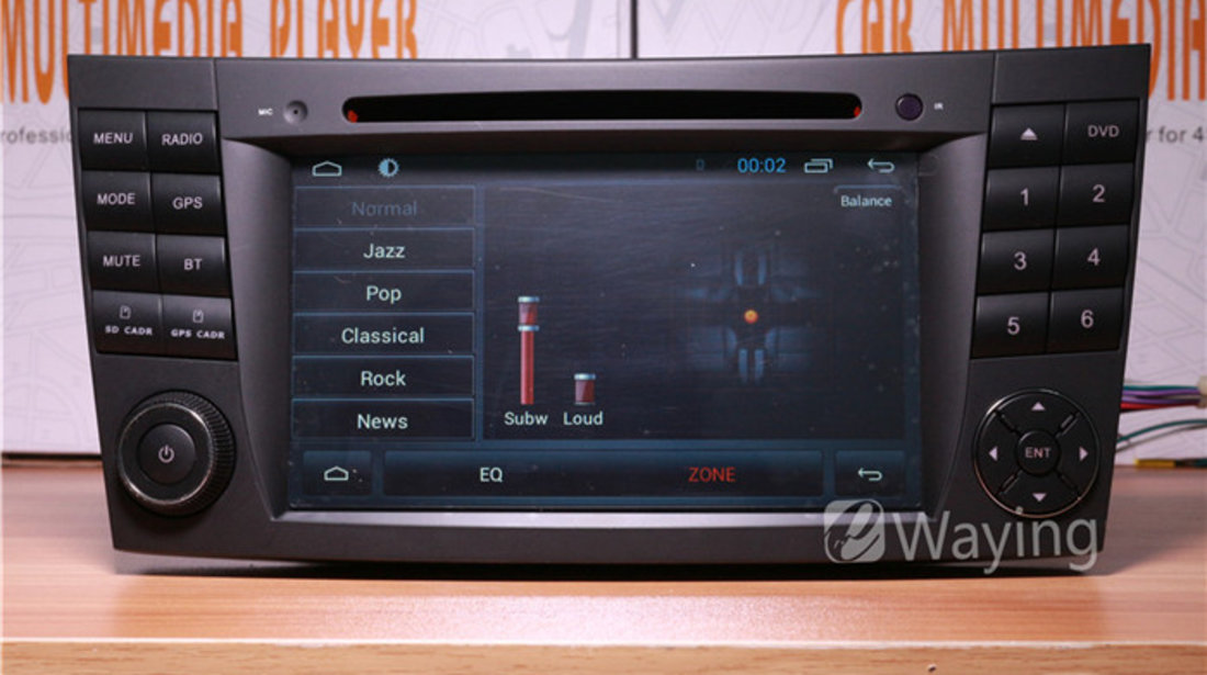 DVD PLAYER AUTO CU NAVIGATIE DEDICATA MERCEDES E CLASS W211 CLS W219 ANDROID EDOTEC G090