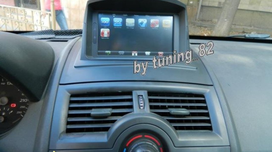 Dvd Player Auto Cu Navigatie Dedicata Renault Megane 2 Edotec Edt K098 Platforma S90 Gps Tv Carkit