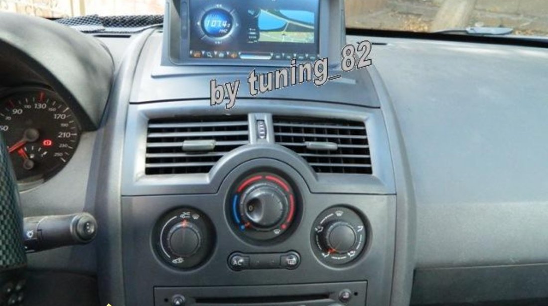 Dvd Player Auto Cu Navigatie Dedicata Renault Megane 2 Edotec Edt K098 Platforma S90 Gps Tv Carkit