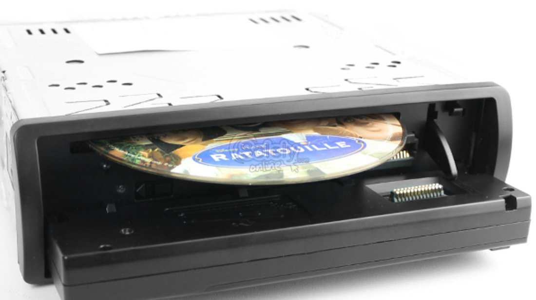 Dvd Player Auto Universal Ecran 3'' Fata Detasabila USB SD DIVX 2 Iesiri Video Model P-300