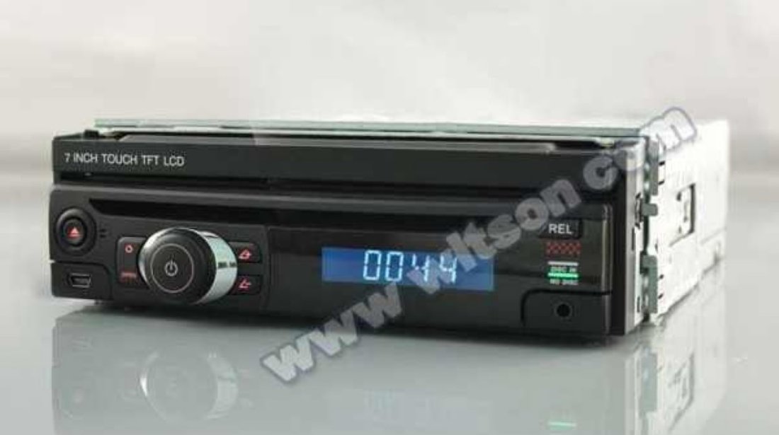 DVD PLAYER AUTO UNIVERSAL ECRAN RETRACTABIL LCD 7'' PNI U8008 FATA DETASABILA TV USB SD