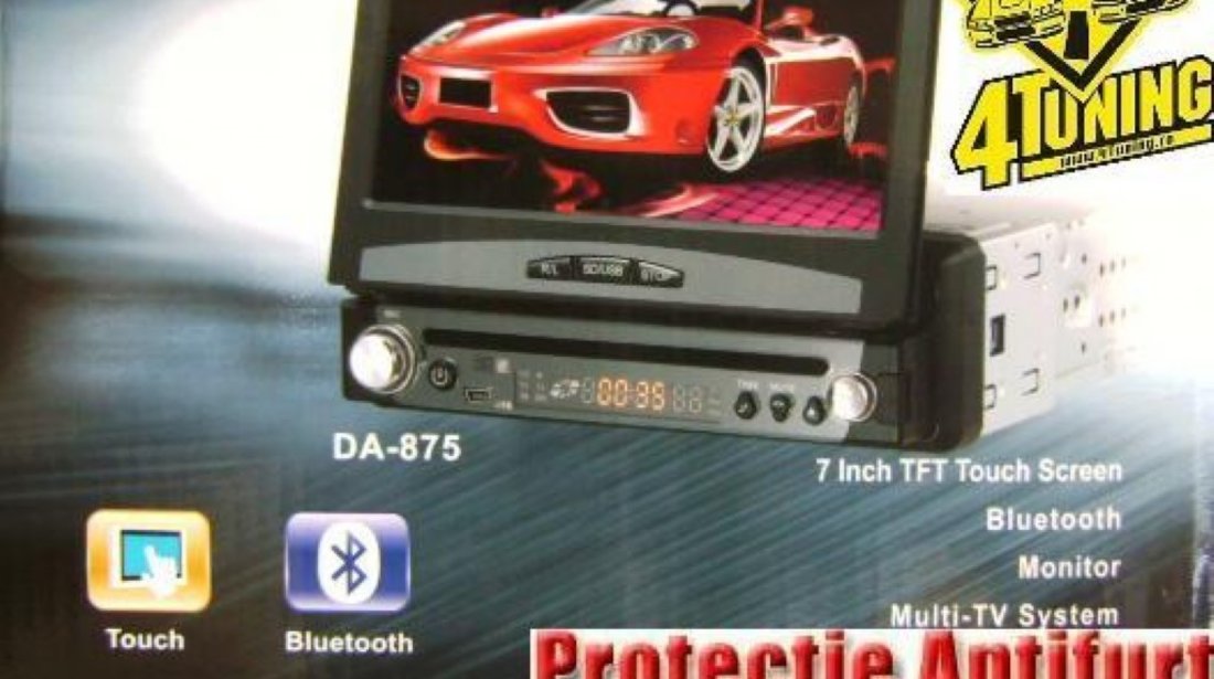 DVD RETRACTABIL CU GPS 7 FATA DETASABILA TV TUNER DIVX USB SD 1499 lei!!!