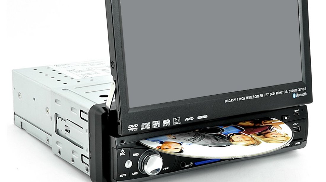 DVD RETRACTABIL PNI-8007 GPS DVD TV CARKIT USB SD DIVX MODEL 2012