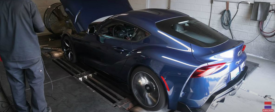 Dyno-ul nu minte. Cati cai are de fapt noua Toyota SUPRA