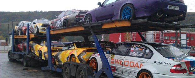 Echipa din Polonia a ajuns la granita! Pe drum inspre Drift Grand Prix of Romania