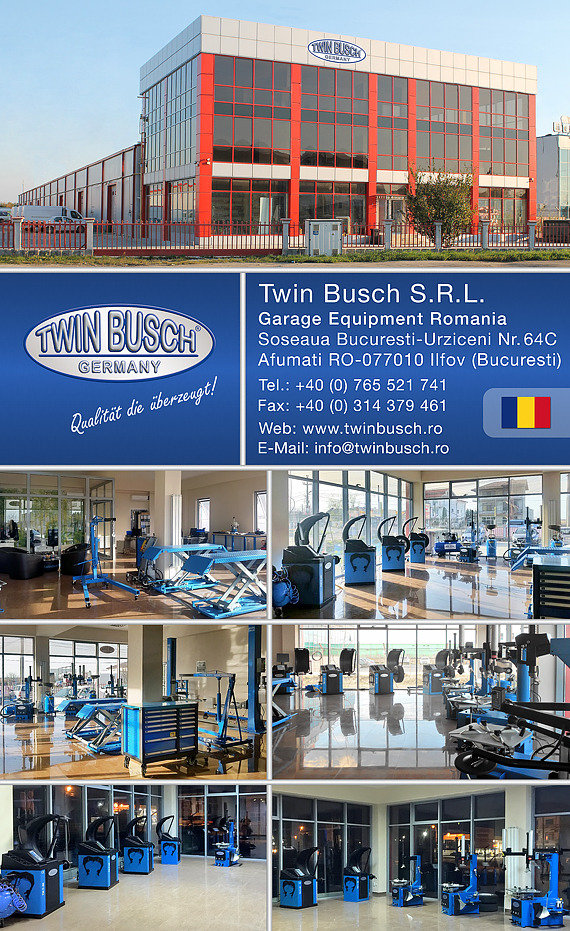 ECHIPAMENTE DE GARAJ - OFERTA COMPLETA - SC TWIN BUSCH SRL