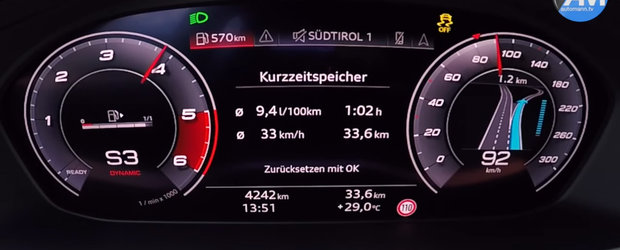 Echipat in premiera cu motor diesel. TEST DE ACCELERATIE cu noua generatie Audi S4 Avant