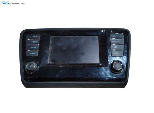 Ecran Display Afisaj Navi Navigatie Skoda Octavia 3 2013 - 2017 Cod 5E0919605D [L5590]