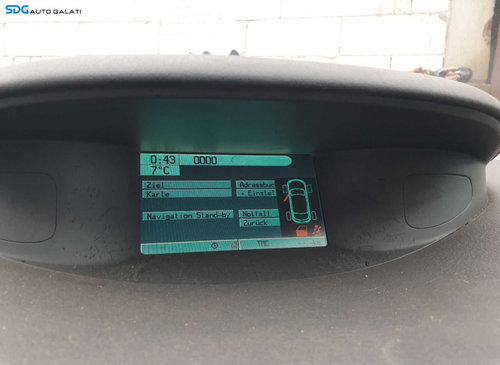 Ecran Display Afisaj Navigatie Ceas Bord Renault Laguna 2 2001 - 2007 [1245]