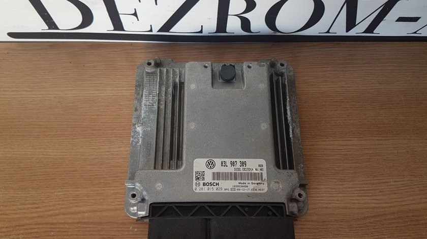 Ecu 03l907309 0281015029 edc17cp14 vw passat b6 2.0 tdi cbaa 136 cai