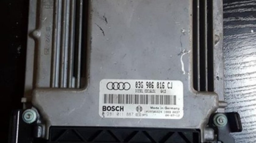 Ecu audi a4 b6 1.9 tdi bke 116 cai cod 03g906016cj