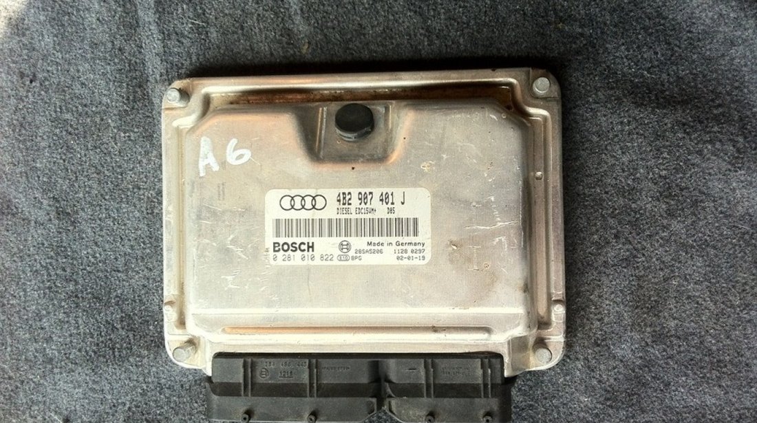 Ecu Audi A6 2 5 Tdi Ake Cod 4b2907401j 0281010822