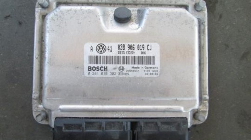 Ecu Bosch Cod 038906019 Cj Vw Bora 1 9 Tdi Pd Ajm