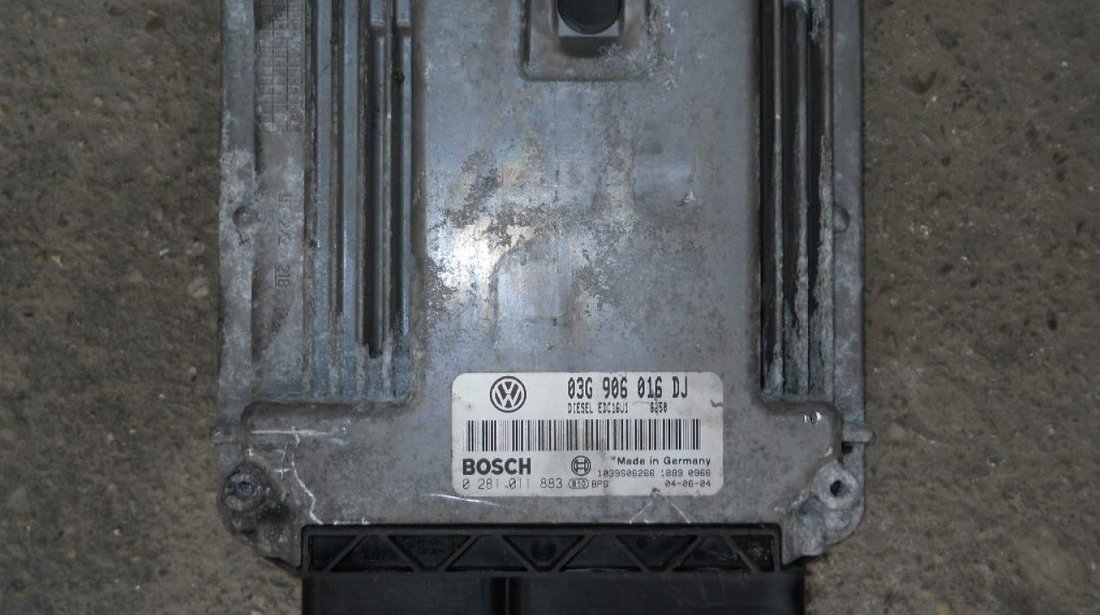 Ecu Bosch Cod 03g906016 Dj Skoda Octavia 1 9 Tdi Bjb Euro 3