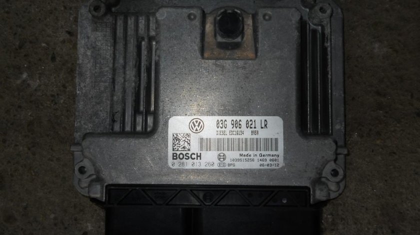 Ecu Bosch Cod 03g906021 Lr Vw Passat B6 1 9 Tdi 105 Ca