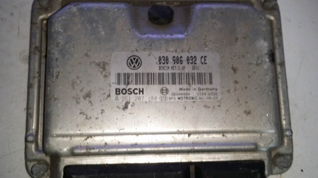 ECU Calculator 0261207184 motor VW Polo 1.0 030906032CE